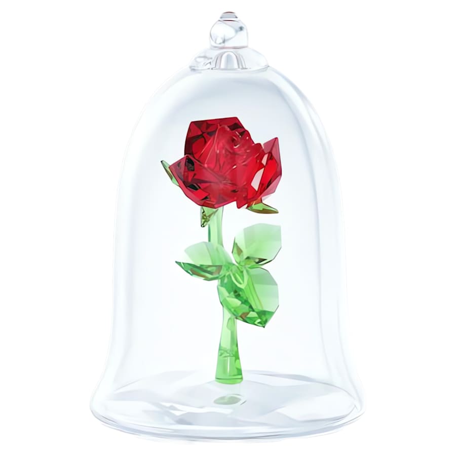 Oggettistica Swarovski Beauty And The Beast Enchanted Rose, La Bella e La Bestia, Disney