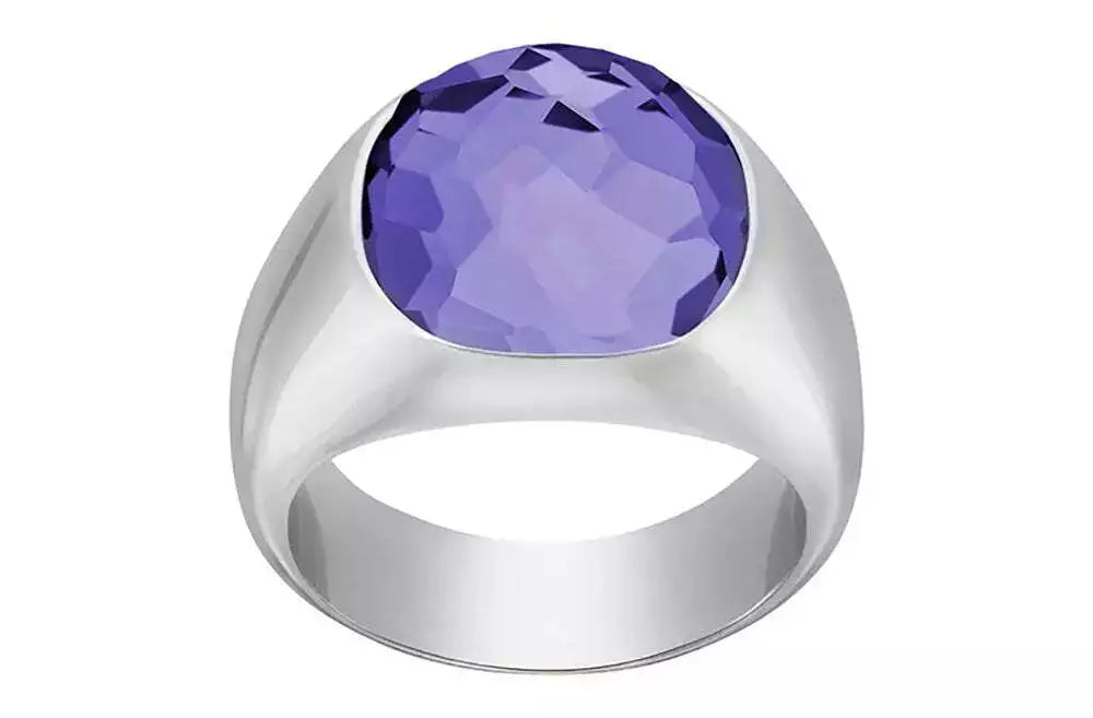 Anello Swarovski Dot Cristallo Viola - Misura 58