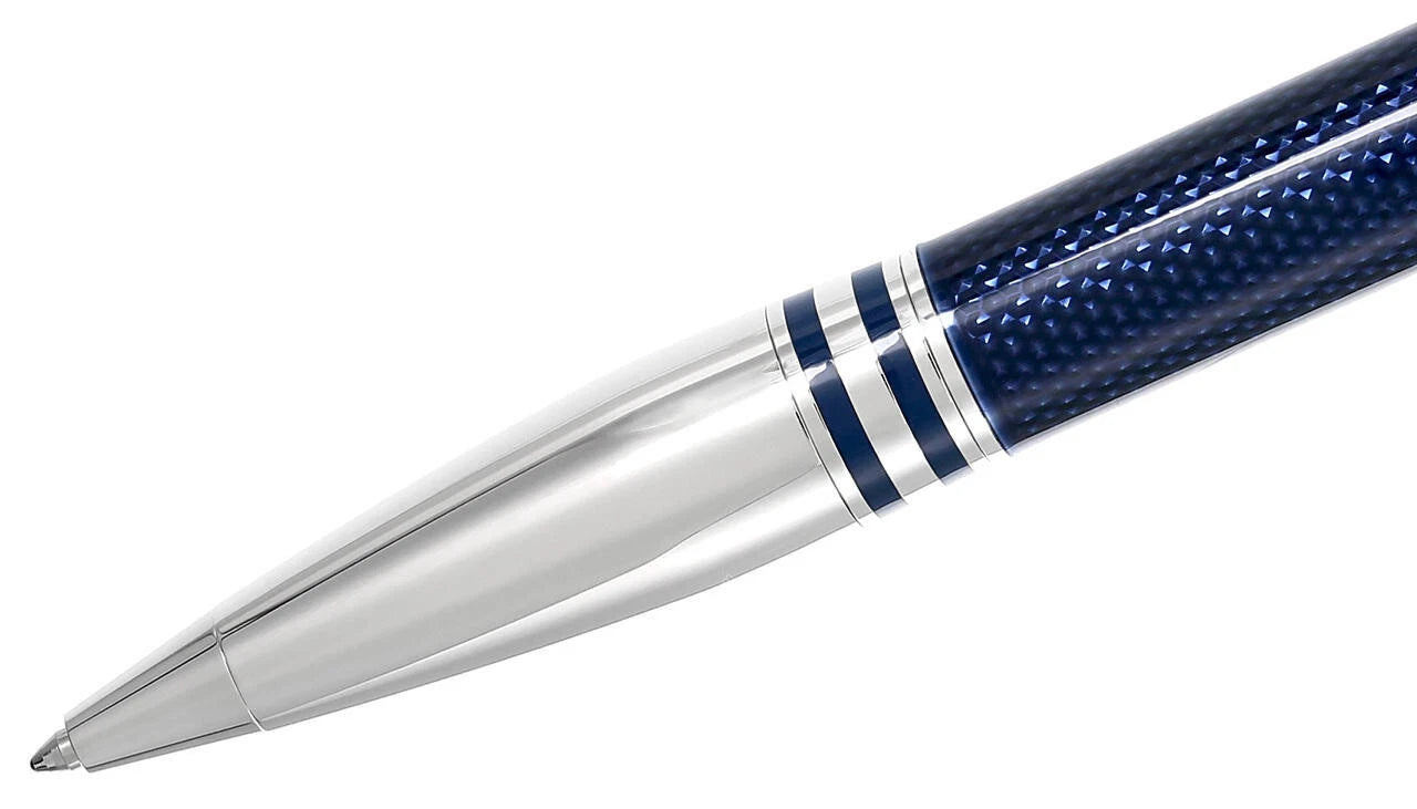 Penna A Sfera Montblanc Starwalker Blue Planet Metal Douè