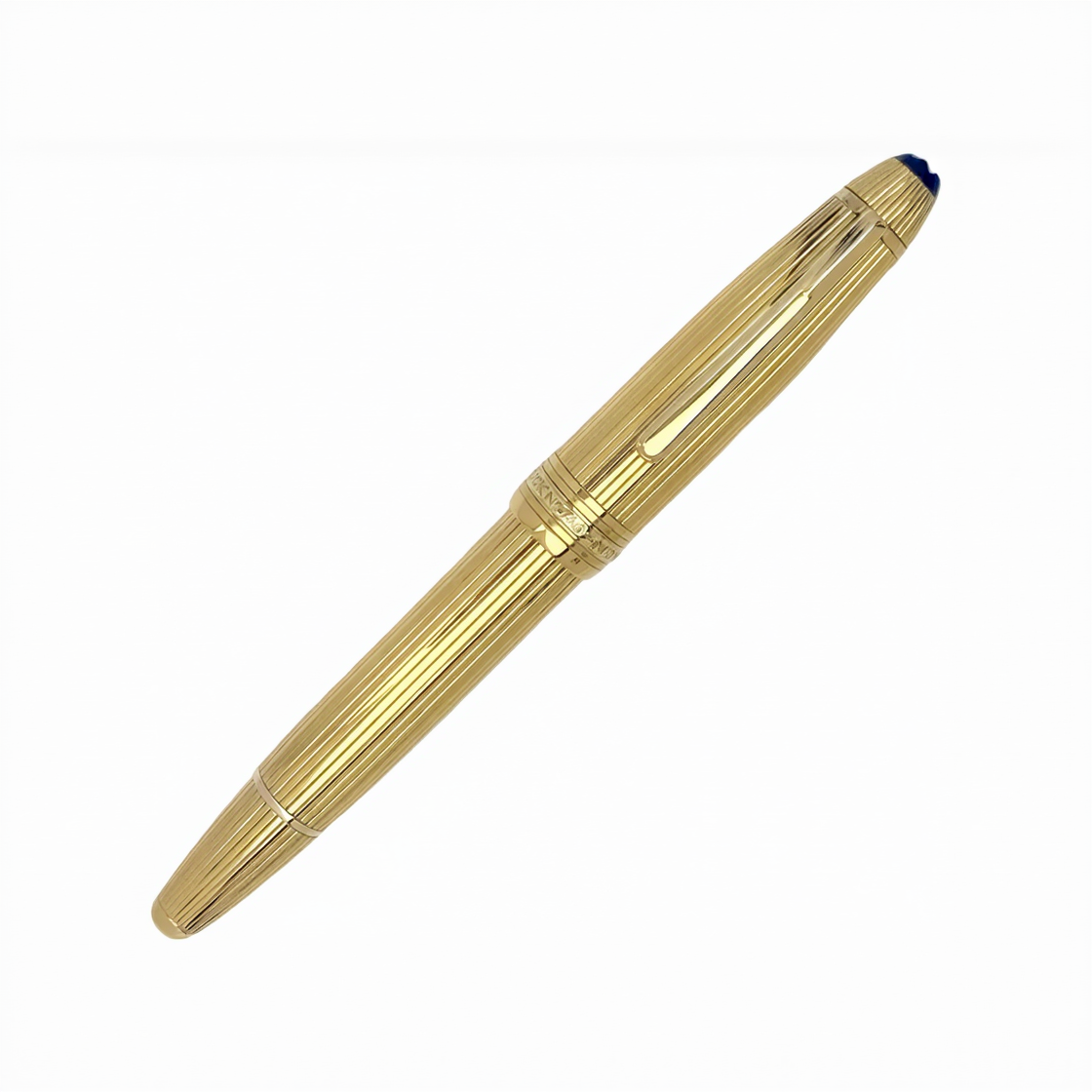 Penna Stilografica Montblanc Meisterstuck Solitaire Le Grand Penna Stilografica Argento Dorato