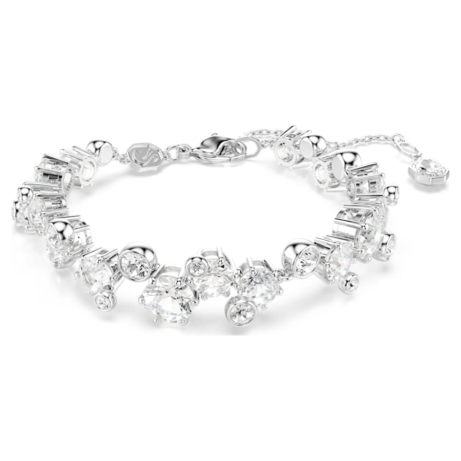 Parures Swarovski Set Constella Taglio misto, Bianco, Placcato rodio