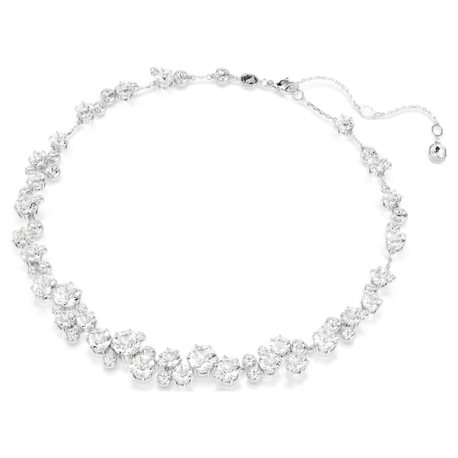 Parures Swarovski Set Constella Taglio misto, Bianco, Placcato rodio