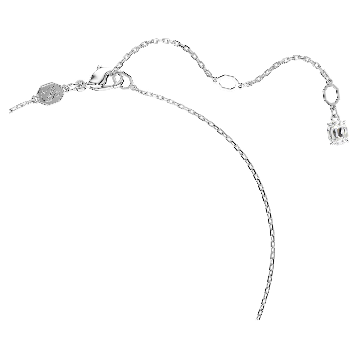 Parures Swarovski Set Idyllia Taglio misto, Fiocco Di Neve, Bianco, Placcato rodio