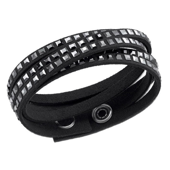 Bracciale Swarovski Slake Bracelet in Pelle