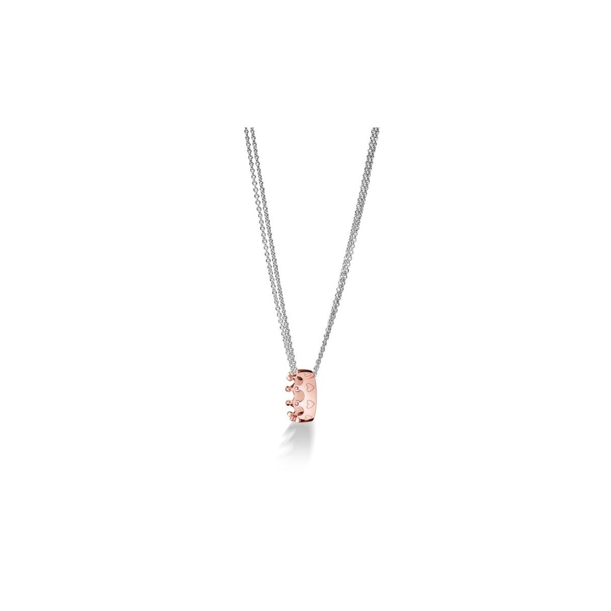 leBebé Suonamore Lovetto Elemento Decorativo Argento Rosato Corona