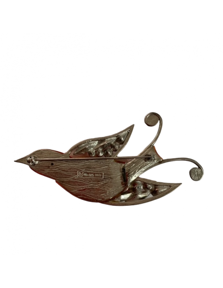 Spille Swarovski Banu Spilla Paradise Bird Fire-Opal