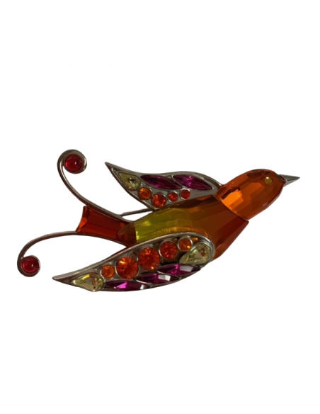 Spille Swarovski Banu Spilla Paradise Bird Fire-Opal