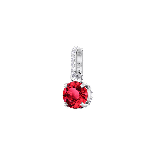 Charm Swarovski Remix Pendente Piccolo Birthday Gennaio Rosso