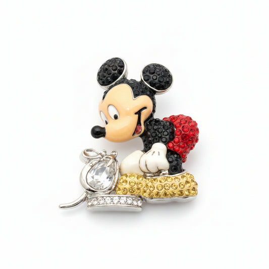 Spilla Swarovski Mickey Mouse Anno 2005