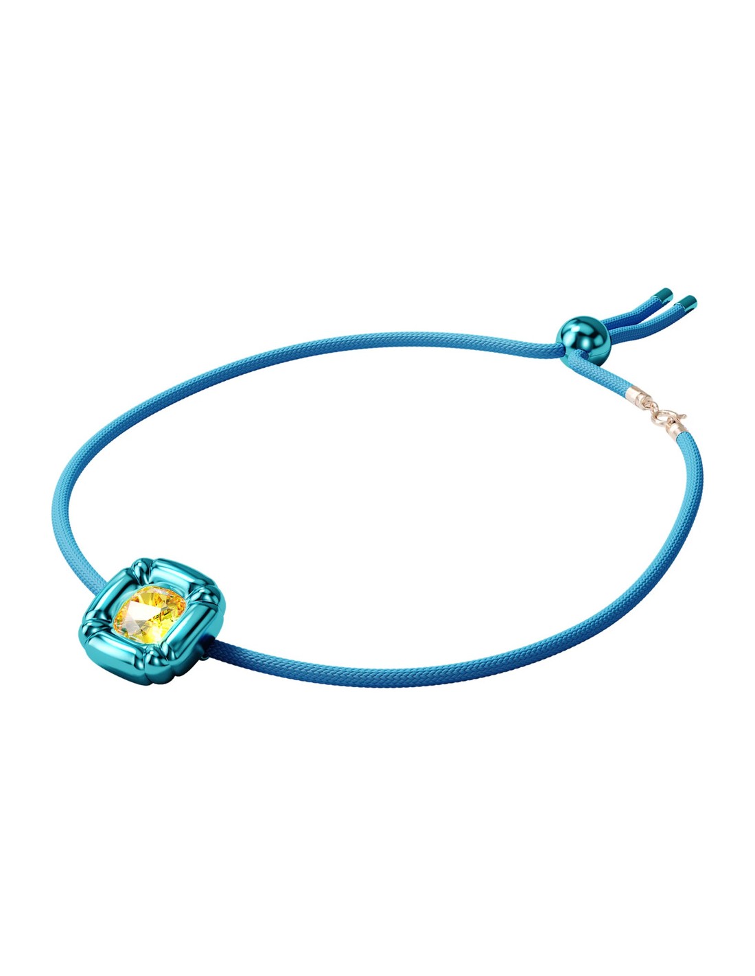 Collana Swarovski Dulcis Turchese Giallo