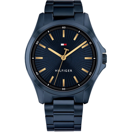 Orologio Tommy Hilfiger Bruce 42 mm Pvd Blu Braccialato