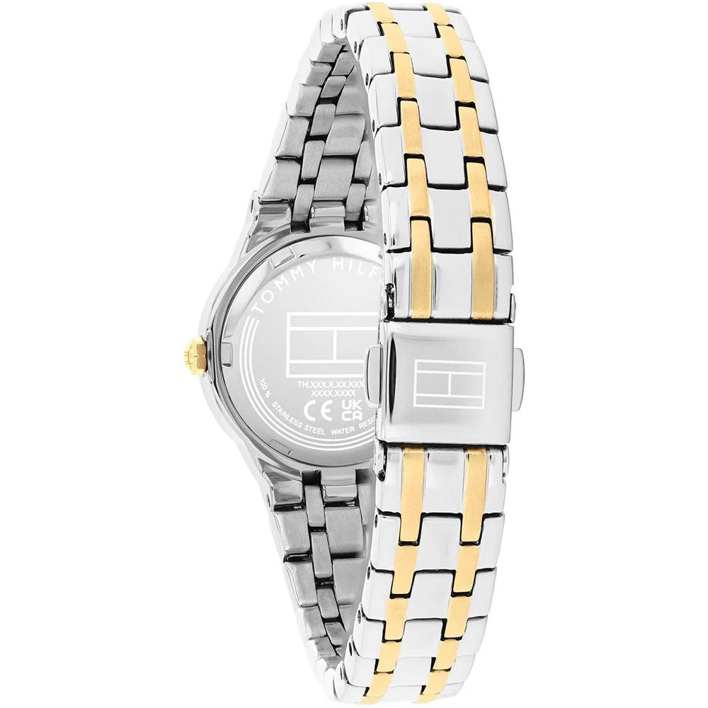 Orologio Tommy Hilfiger Mackz Lady 25 mm Acciaio Pvd Oro Braccialato