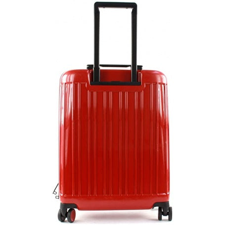 Trolley Piquadro Rigido Small 4 Ruote In Policarbonato Rosso