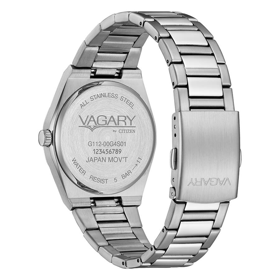 Orologio Vagary Timeless 38 Mm Acciaio Braccialato Verde