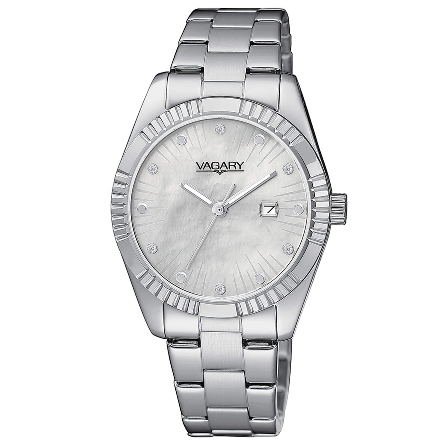 Orologio Vagary Timeless Lady 31 mm Madreparla con cristalli