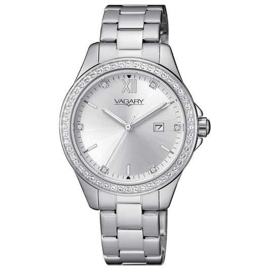 Orologio Vagary Timeless Lady 32 mm Silver con cristalli