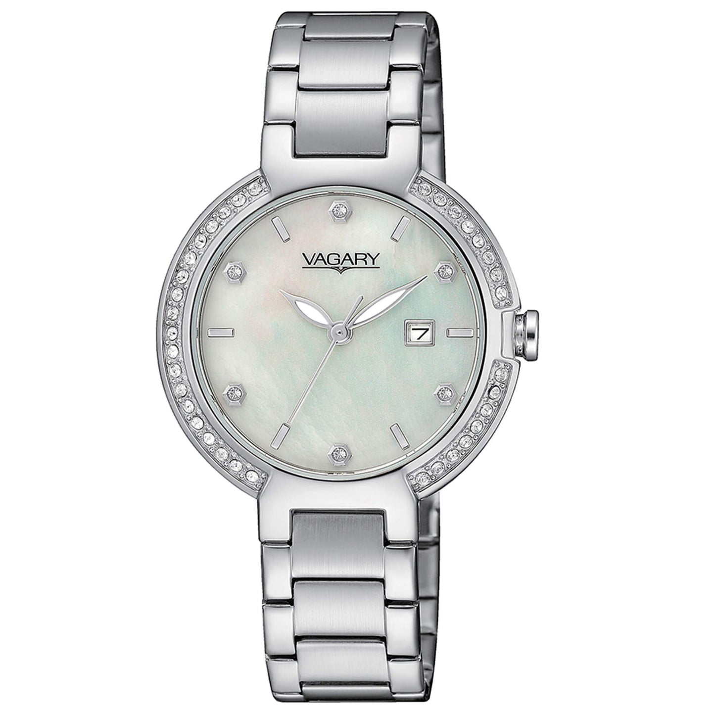 Orologio Vagary Flair Lady Strass 32 mm Madreperla con Cristalli