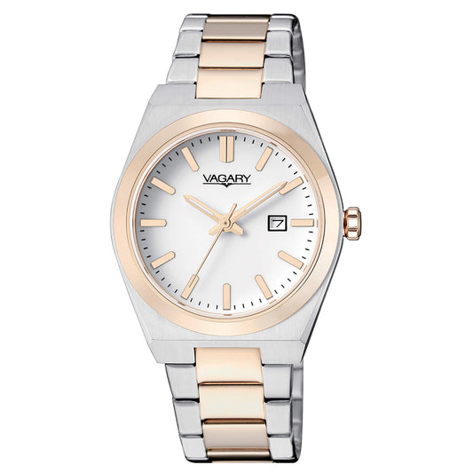 Orologio Vagary Timeless Lady 32 mm Acciaio Pvd Oro Rosa