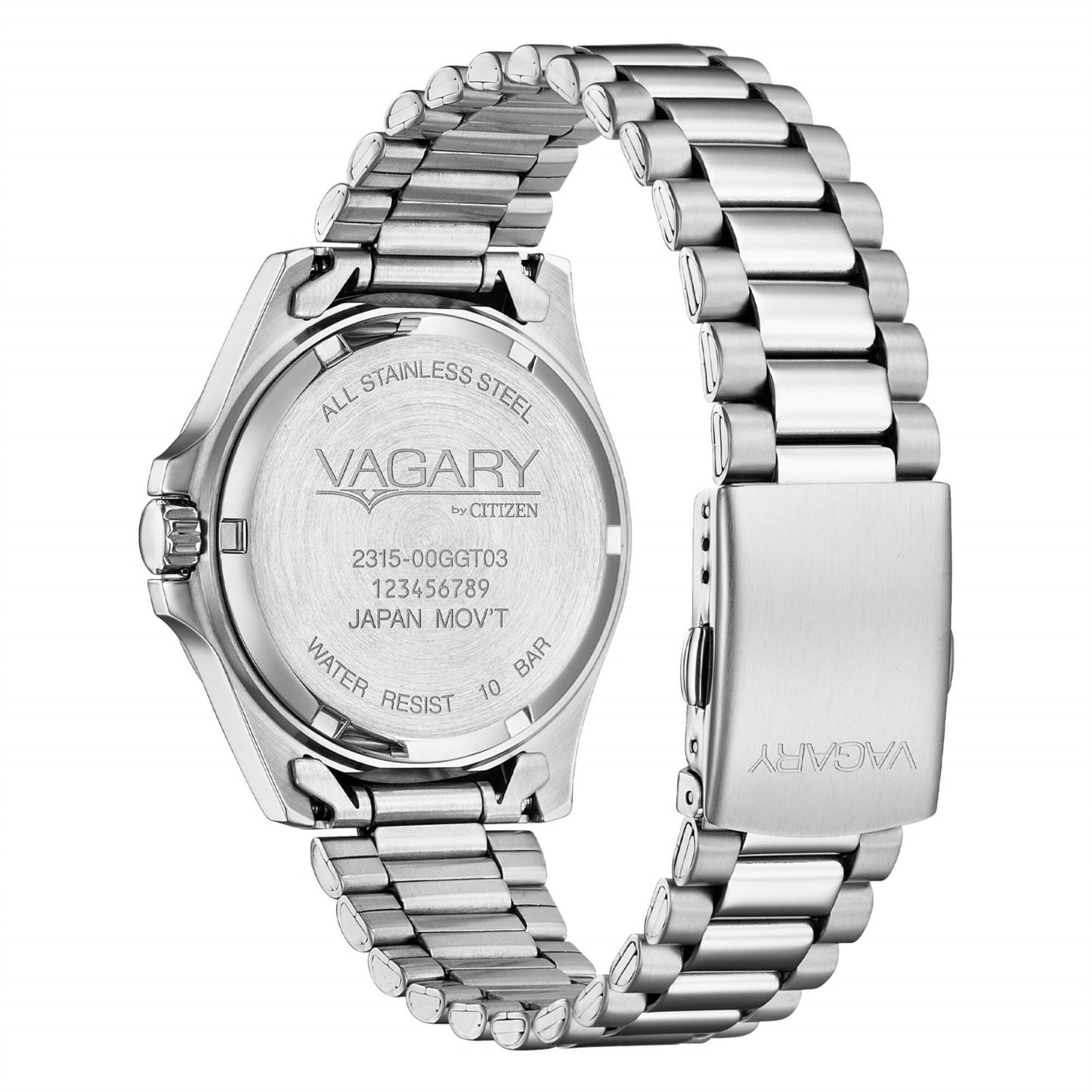 Orologio Vagary Aqua39 39 mm Braccialato Verde Verde/Silver