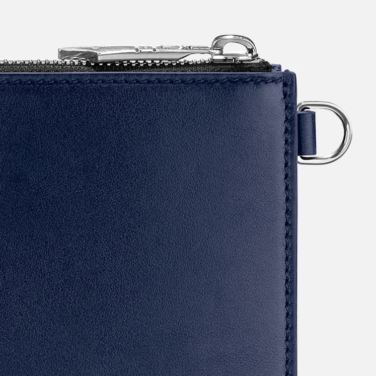 Borse Montblanc Meisterstuck Sottobraccio In Pelle Blu