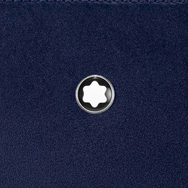 Borse Montblanc Meisterstuck Sottobraccio In Pelle Blu