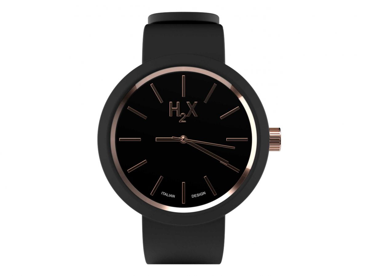 Orologio H2X New One 2022 Lady Silicone Nero