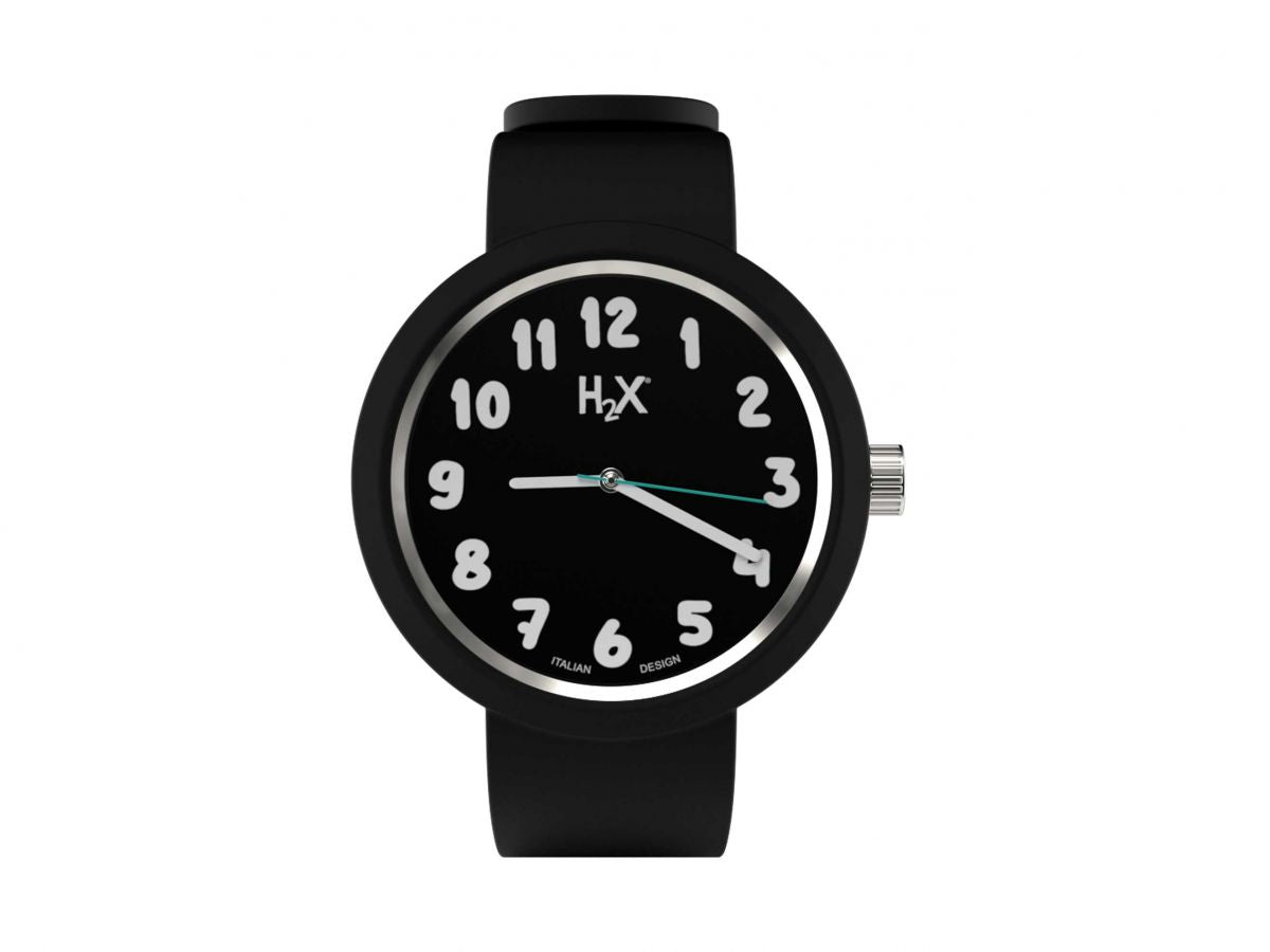 Orologio H2X New One Kid Silicone Nero
